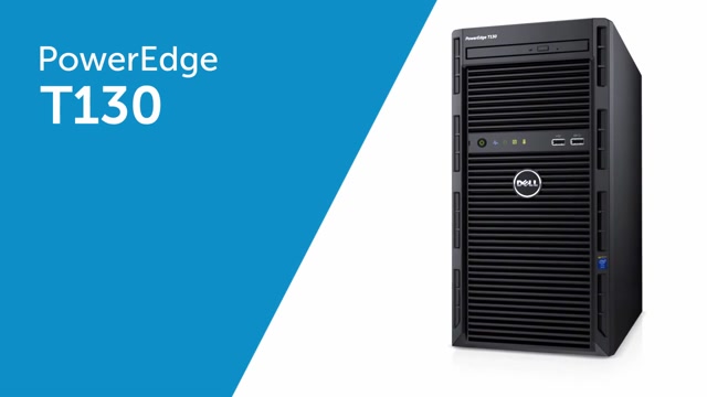 Servidor Dell PowerEdge T130 (Xeon E3-1220v6, 8GB RAM, 2TB 7.2K
