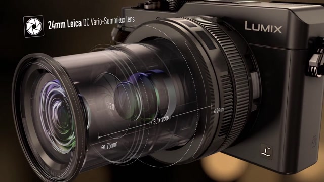 Panasonic LUMIX DMC-LX100 czarny (Aparat cyfrowy) - cena