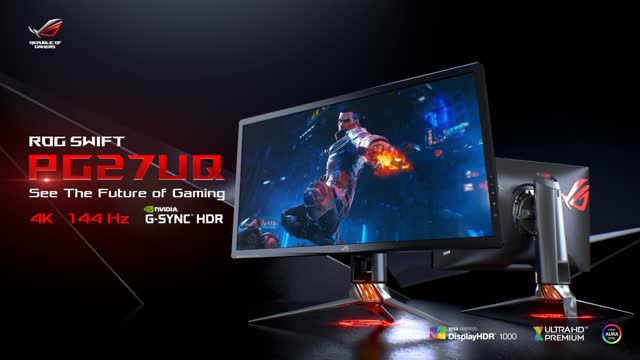 ASUS ROG Swift PG27UQ [144Hz, G-Sync] (Monitor) - cena, raty