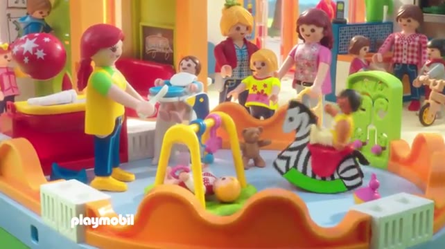 Espace Creche Avec Bebes Playmobil City Life 5570 Maxi Toys