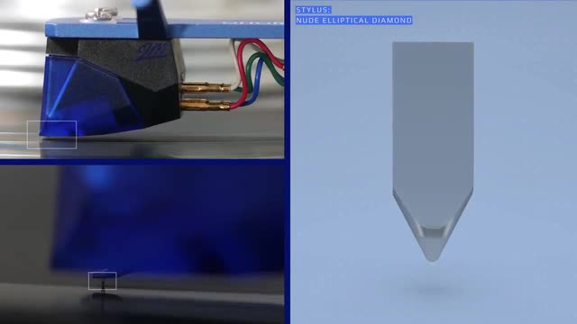 Cellule ORTOFON 2M BLUE – Diamant De Remplacement D'origine (stylet)