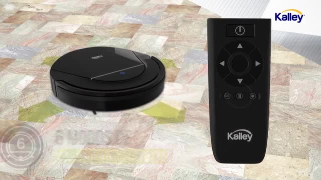 Aspiradora KALLEY Robótica K-MAR1500 2en1 Negro | Alkosto