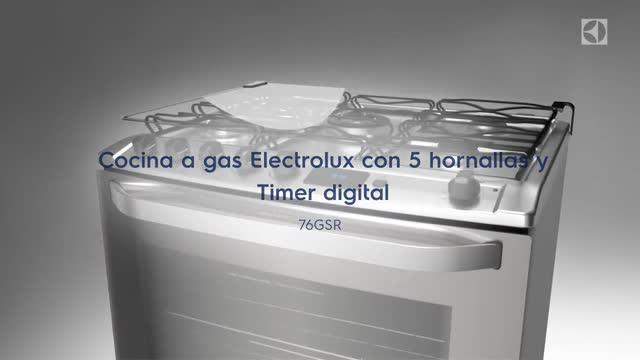 Cocina Electrolux 76GSR 5 hornillas Inox | Oechsle.pe - Oechsle