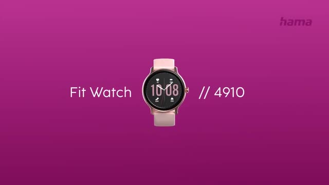 Hama Smartwatch "Fit Watch 4910
