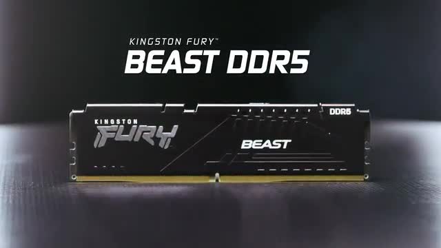 Kit Memoria RAM Kingston FURY Beast de 32GB (16GB x2, DDR5