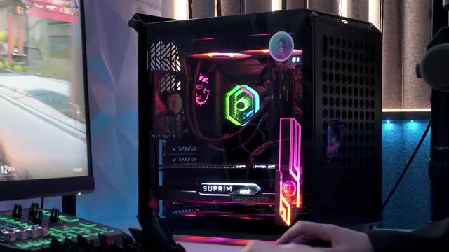 Cooler Master QUBE 500 Flatpack Negro Pequeño Alto Flujo De Aire ATX
