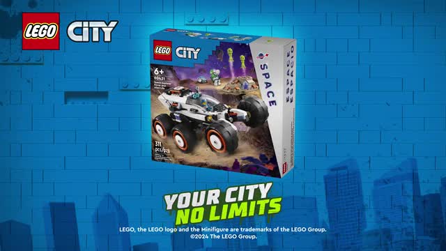 LEGO® City Rover esploratore spaziale e vita aliena (60431