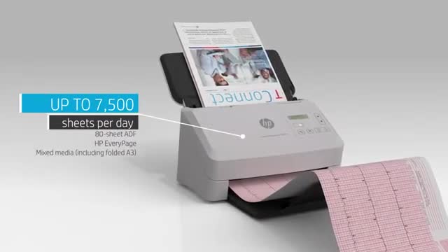 Scanner HP ScanJet Pro 3000 S4 - Alimentazione Automatica, Modello 6FW07AB19, Colore Alluminio - Foto 10