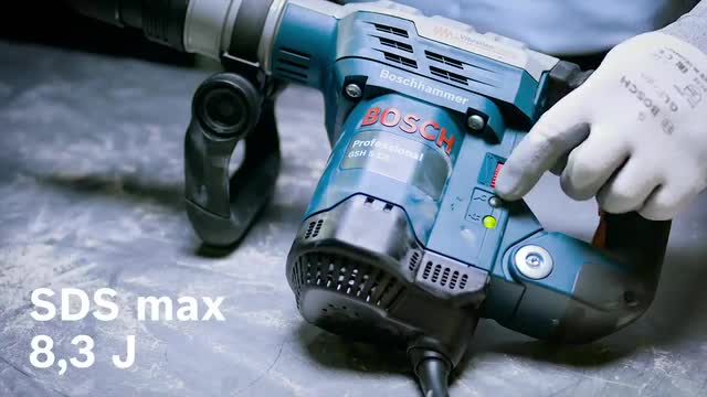 Bosch Stemmhammer GSH 5 CE, SDS Max, 1150 W, Mit Spitzmeißel Und Koffer